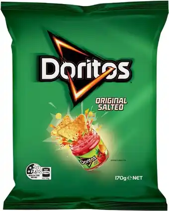 BIG W Selected doritos offer
