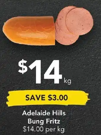 Drakes Adelaide Hills Bung Fritz offer