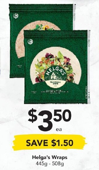 Drakes Helga's Wraps 445g - 508g offer