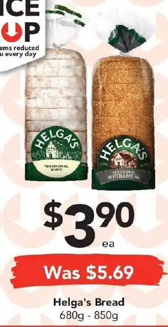 Drakes Helga's Bread 680g - 850g offer