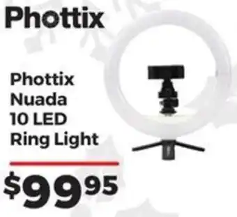 Teds Cameras Phottix Nuada 10 LED Ring Light offer