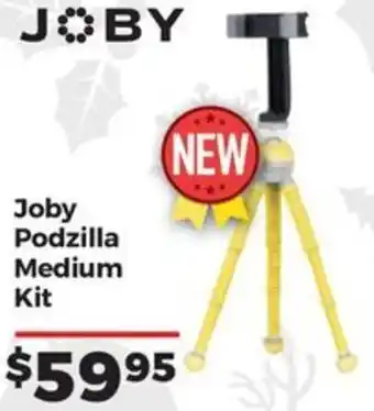 Teds Cameras Joby Podzilla Medium Kit offer