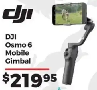 Teds Cameras DJI Osmo 6 Mobile Gimbal offer