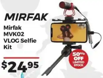 Mirfak MVK02 VLOG Selfie Kit