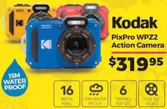 Teds Cameras PixPro WPZ2 Action Camera offer