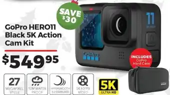 Teds Cameras GoPro HERO11 Black 5K Action Cam Kit offer