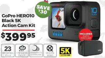 Teds Cameras GoPro HERO10 Black 5K Action Cam Kit offer