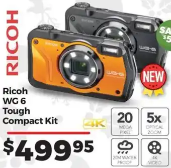 Teds Cameras Ricoh WG 6 Tough Compact Kit offer