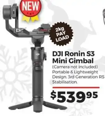 Teds Cameras DJI Ronin S3 Mini Gimbal offer