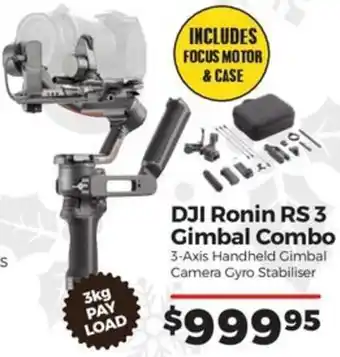 Teds Cameras DJI Ronin RS 3 Gimbal Combo offer