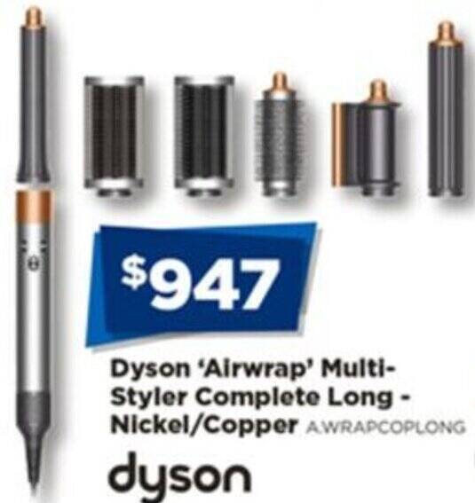 Dyson 'Airwrap' MultiStyler Complete Long Nickel/Copper offer at