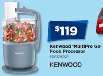 Kenwood 'MultiPro Go' Food Processor