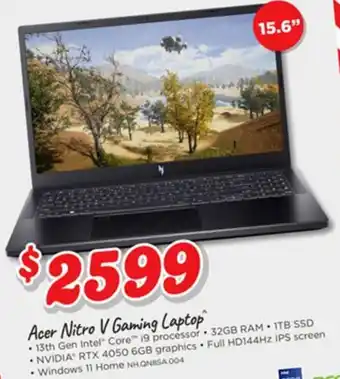 Acer Nitro V Gaming Laptop
