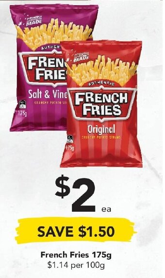 Drakes French Fries 175g offer