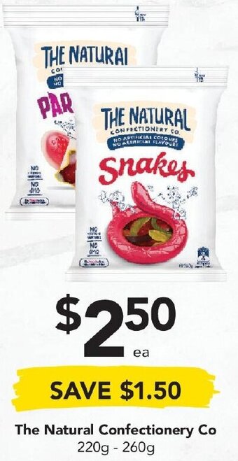 Drakes The Natural Confectionery Co 220g - 260g offer