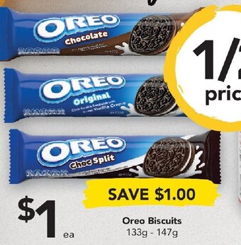 Drakes Oreo Biscuits 133g - 147g offer