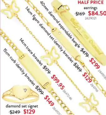 Goldmark 14cm trace bracelet offer