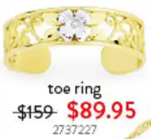 Goldmark toe ring offer