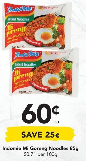 Drakes Indomie Mi Goreng Noodles 85g offer