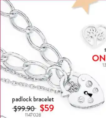 Goldmark padlock bracelet offer