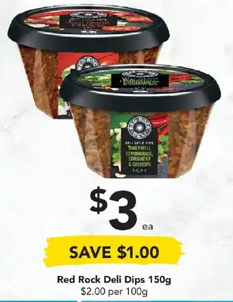 Drakes Red Rock Deli Dips 150g offer