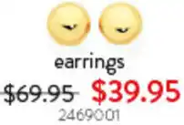 Goldmark earrings offer