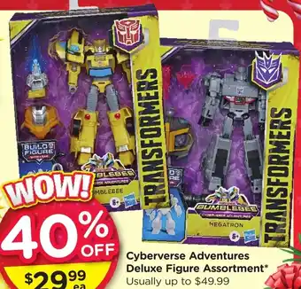 Toyworld Cyberverse Adventures Deluxe Figure Assortment offer
