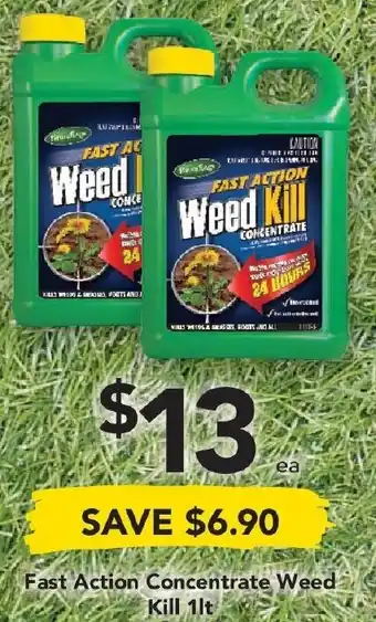 Drakes Fast Action Concentrate Weed Kill 1lt offer