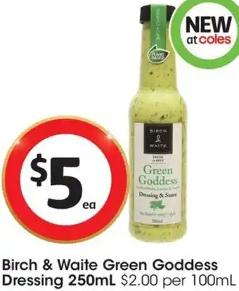 Birch & Waite Green Goddess Dressing 250mL