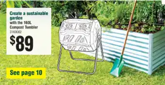 Compost Tumbler 160L