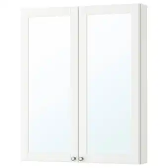 IKEA Godmorgon mirror cabinet with 2 doors, kasjön white, 80x14x96 cm offer
