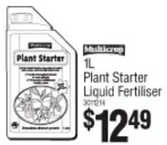 Bunnings Plant Starter Liquid Fertiliser 1L offer