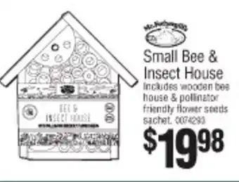 Bunnings Small Bee & Insect House offer