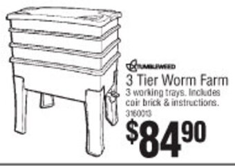 3 Tier Worm Farm