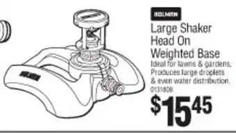 Bunnings Large Shaker Head On Weighted Base offer