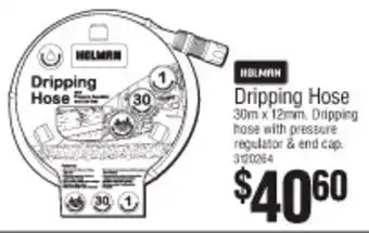 Bunnings Dripping Hose 30m x 12mm offer