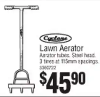Bunnings Lawn Aerator offer