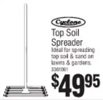 Bunnings Top Soil Spreader offer