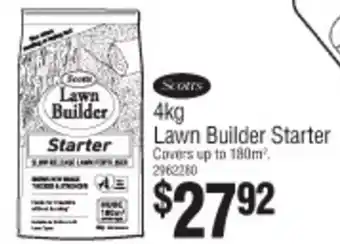 Bunnings Lawn Builder Starter 4kg offer