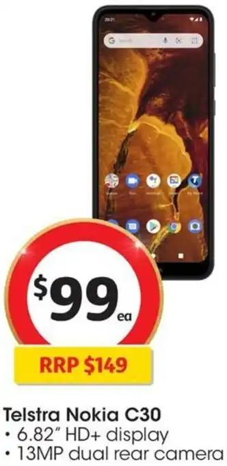 Telstra Nokia C30
