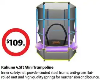 Coles Kahuna 4.5ft Mini Trampoline offer