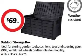 Coles Outdoor Storage Box offer