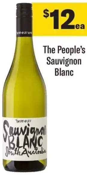 Coles The People's Sauvignon Blanc offer