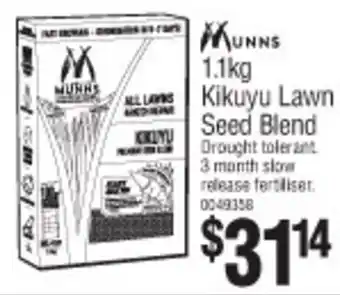 Kikuyu Lawn Seed Blend