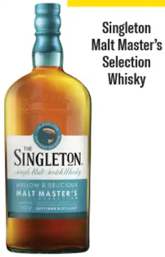Coles Singleton Malt Master's Selection Whisky offer