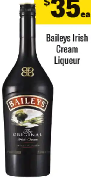 Coles Baileys Irish Cream Liqueur offer