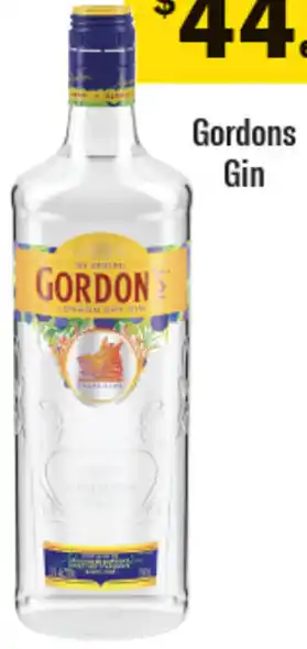 Coles Gordons Gin offer