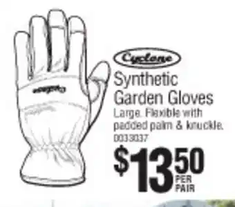 Bunnings Sythetic Garden Gloves offer