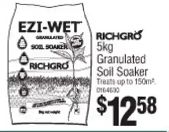 Bunnings Richgro Granulated Soil Soaker offer
