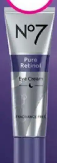 Priceline N°7 Pure Retinol offer